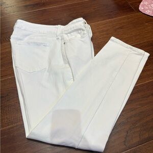 NYDJ Alina Ankle Jeans in white